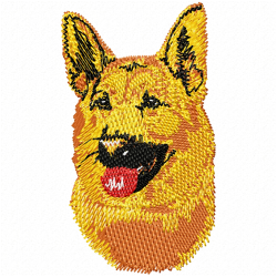 Dogs Embroidery Design 2 Dogs Embroidery Design 2